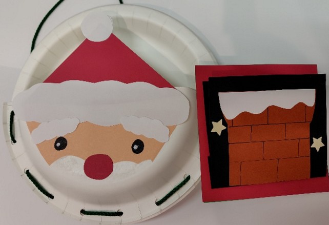 クリスマス工作教室【サンタさんバッグとクリスマスカードをつくろう！】
